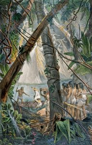 Indiens Goyanas, Pernam-Bouc, nord-est du Brésil, de 